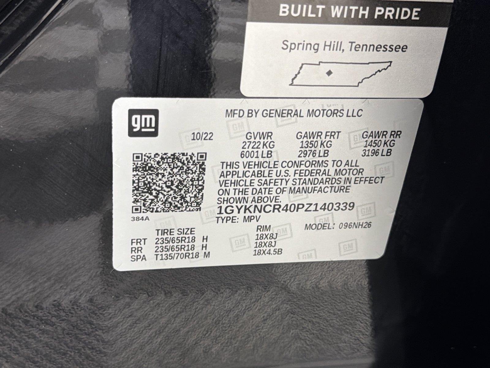 Certified 2023 Cadillac XT5 Premium Luxury w/ LPO, Floor Liner Package FWD image 34