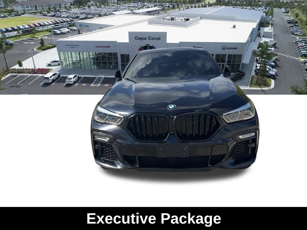 Used 2020 BMW X6 M50i w/ Executive Package AWD/4WD image 5