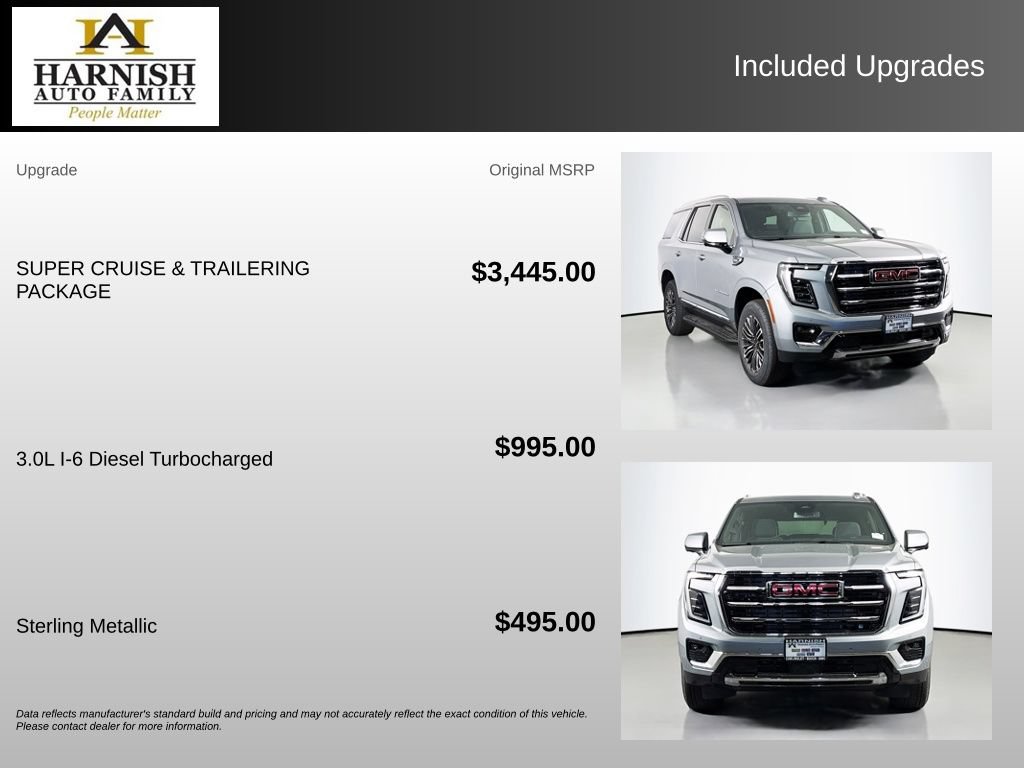 Used 2025 GMC Yukon Elevation AWD/4WD image 4