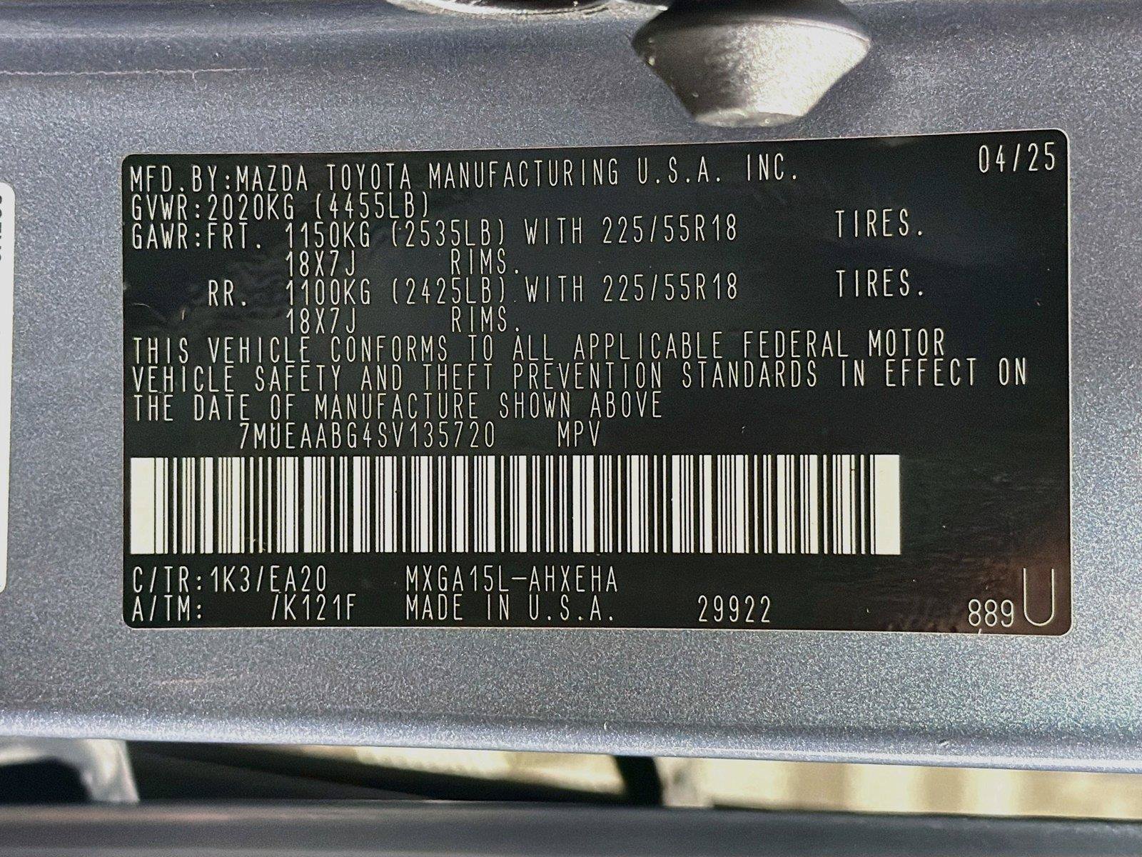 Used 2025 Toyota Corolla Cross XLE AWD/4WD image 38