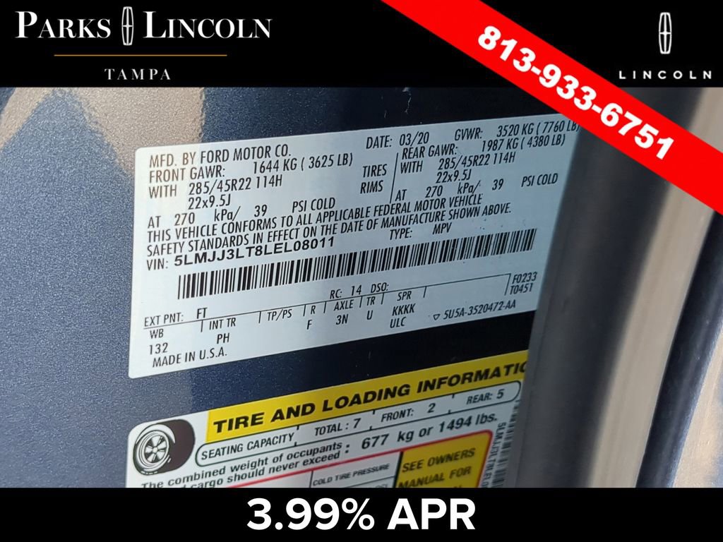 Certified 2020 Lincoln Navigator L Reserve w/ Luxury Package image 37