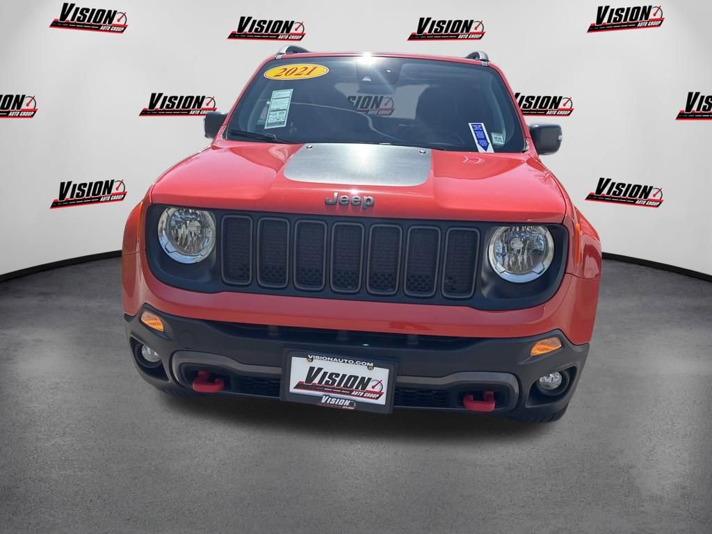 Used 2021 Jeep Renegade Trailhawk w/ Sun & Sound Group AWD/4WD image 2