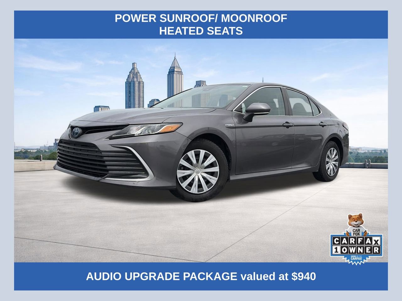 Used 2021 Toyota Camry LE w/ Audio Upgrade Package FWD image 1