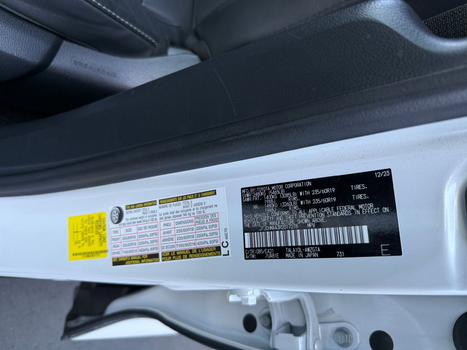 Used 2024 Lexus RX 350 Premium w/ Cold Area Package image 20