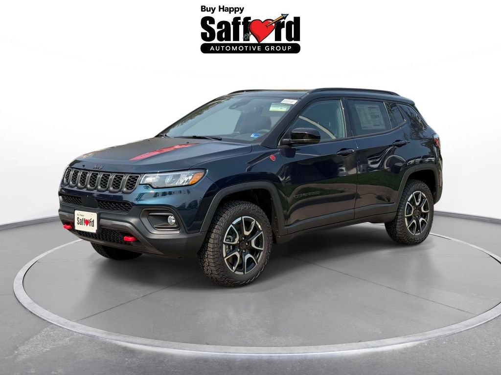 New 2026 Jeep Compass Trailhawk w/ Sun, Sound & Navigation Group