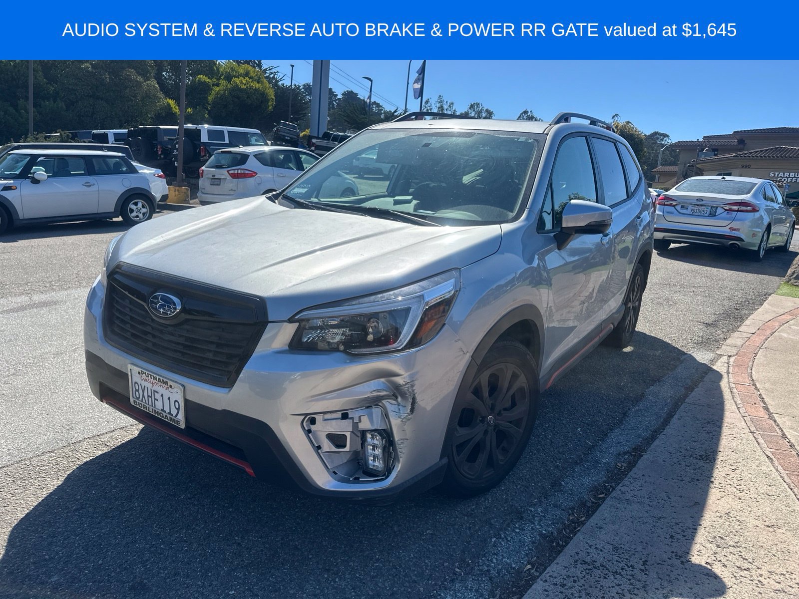 Used 2021 Subaru Forester Sport w/ Popular Package #2 AWD/4WD image 3