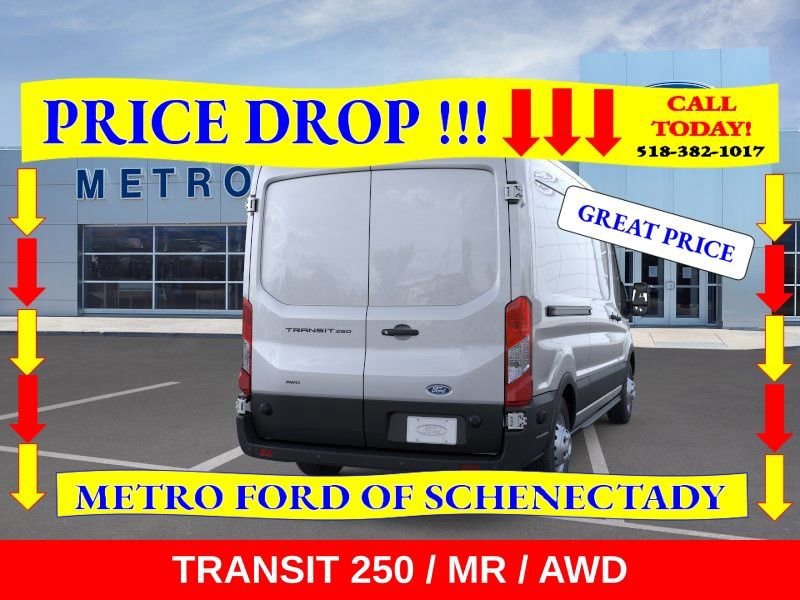 New 2026 Ford Transit 250 148 Medium Roof Extended AWD image 8