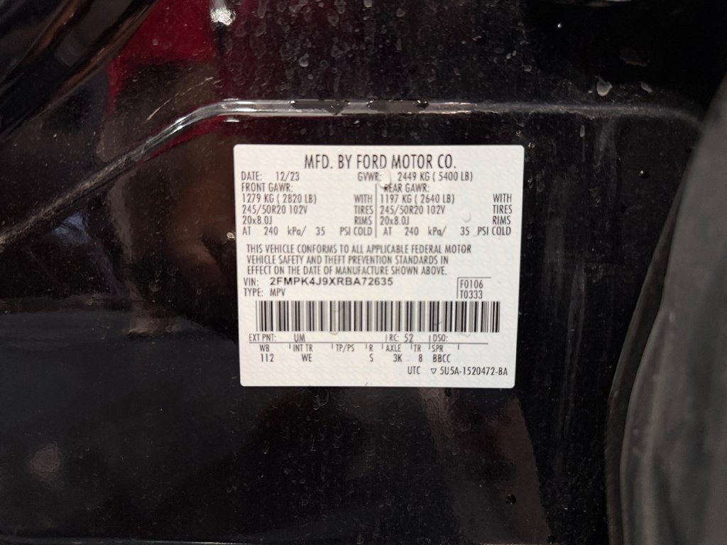 Used 2024 Ford Edge ST-Line AWD/4WD image 20