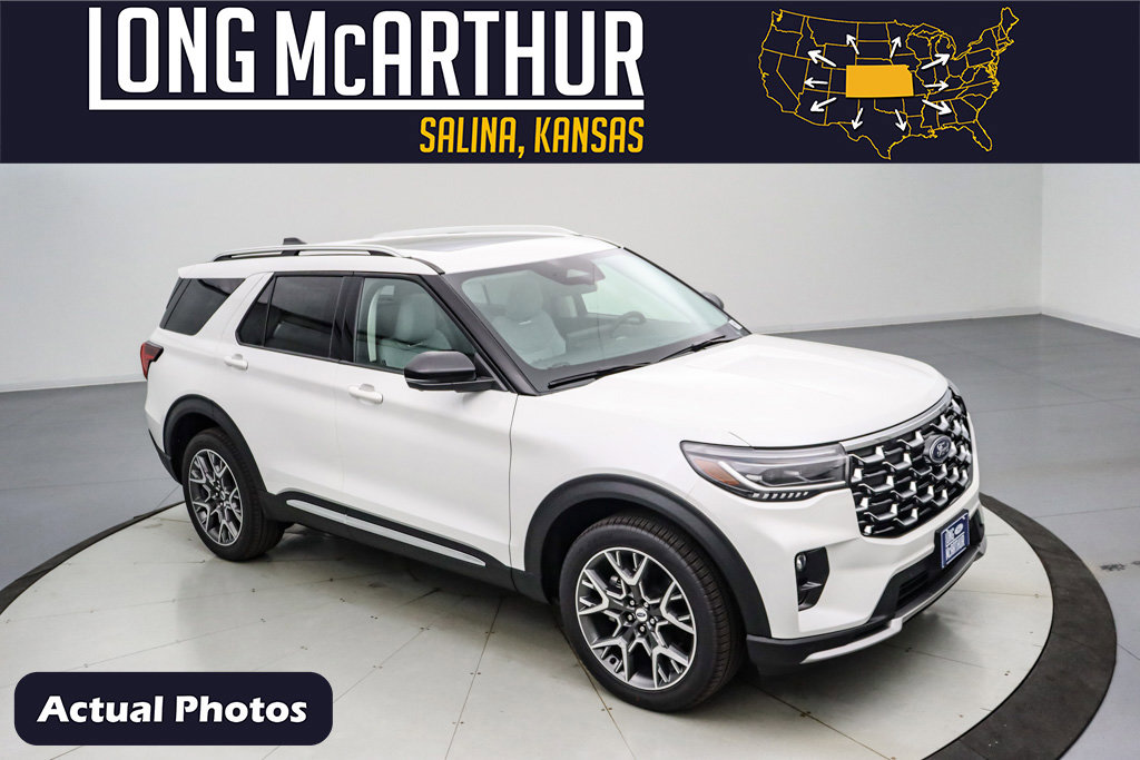 New 2025 Ford Explorer Platinum w/ Ultimate Package