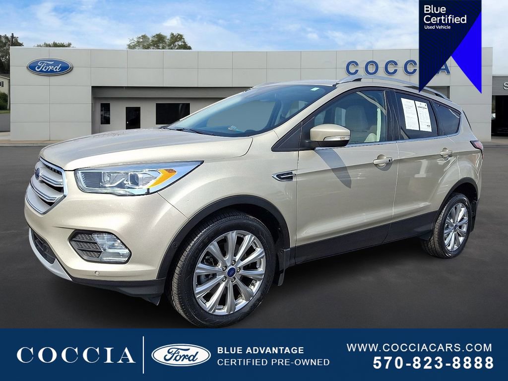 Certified 2018 Ford Escape Titanium w/ Ford Safe & Smart Package