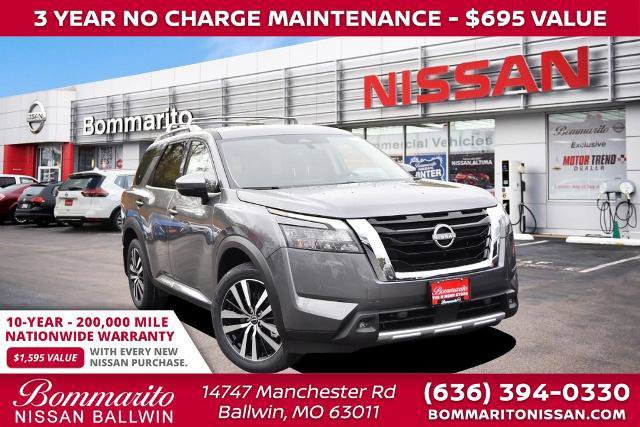 New 2025 Nissan Pathfinder Platinum w/ Cargo Package