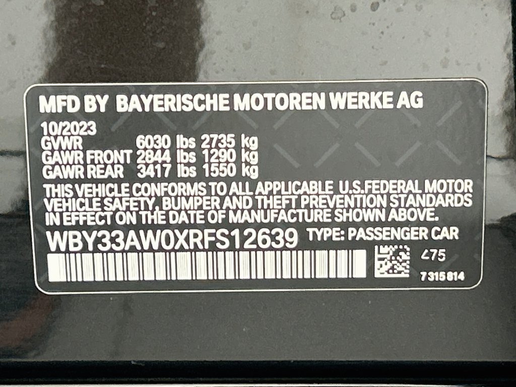 Certified 2024 BMW i4 M50 AWD/4WD image 34