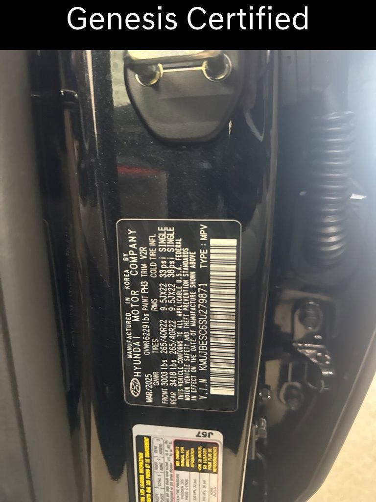 Certified 2025 Genesis GV80 3.5T e-SC AWD/4WD image 6