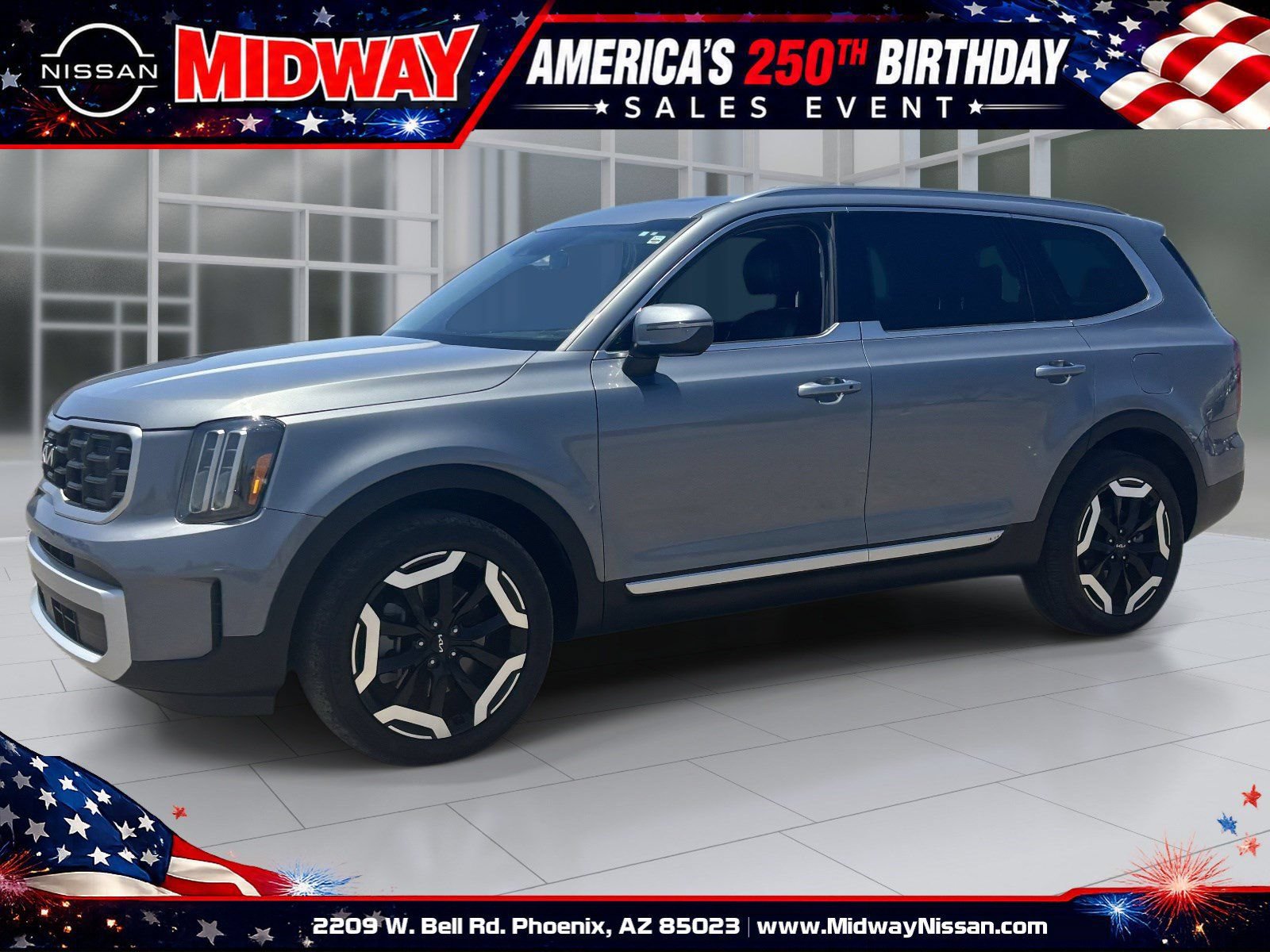 Used 2024 Kia Telluride S w/ S Sunroof Package FWD video 1