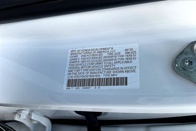 New 2026 Honda Passport RTL image 8