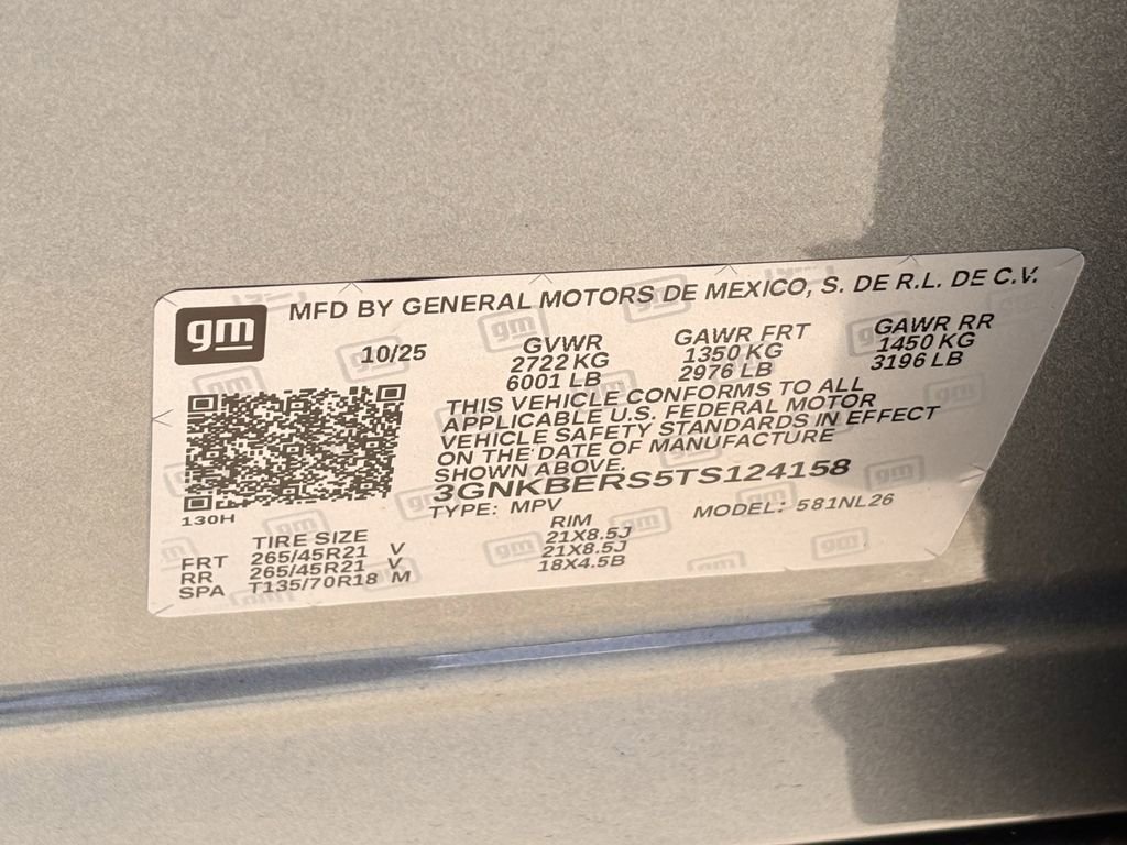 New 2026 Chevrolet Blazer RS w/ Driver Confidence II Package image 24