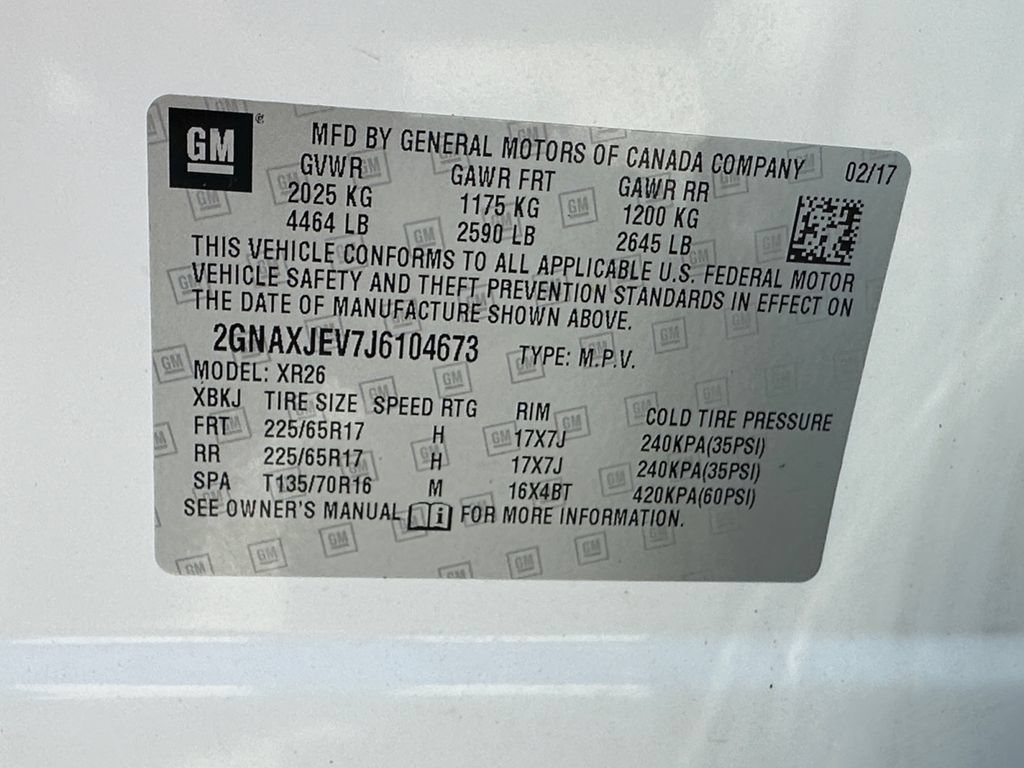 Used 2018 Chevrolet Equinox LT FWD image 16