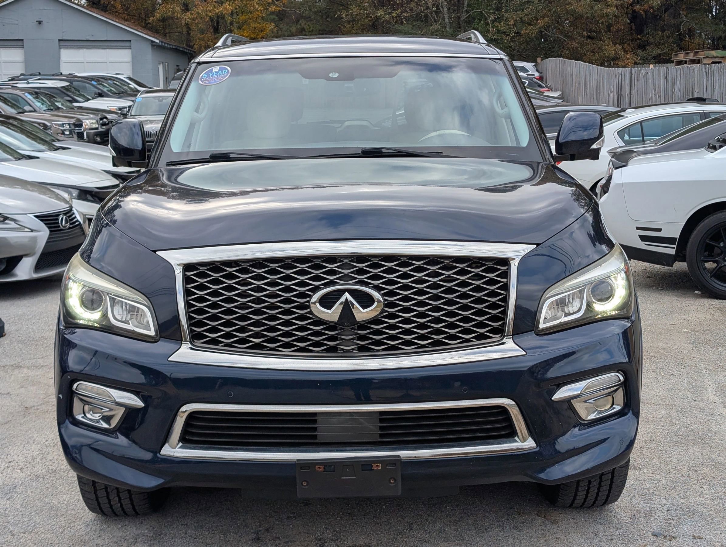Used 2016 INFINITI QX80 Sport Utility 4D w/ Driver's Assistance Package image 2