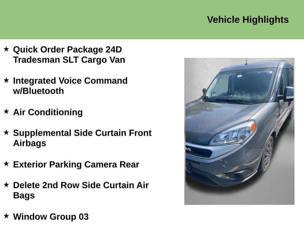 Used 2020 RAM ProMaster City Tradesman SLT image 9