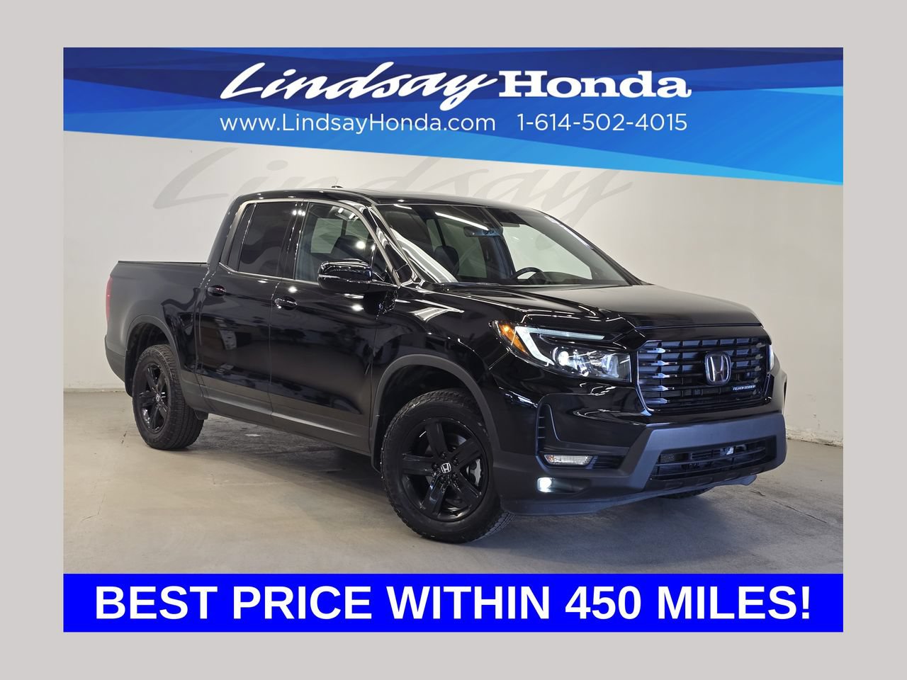 Certified 2023 Honda Ridgeline Black Edition
