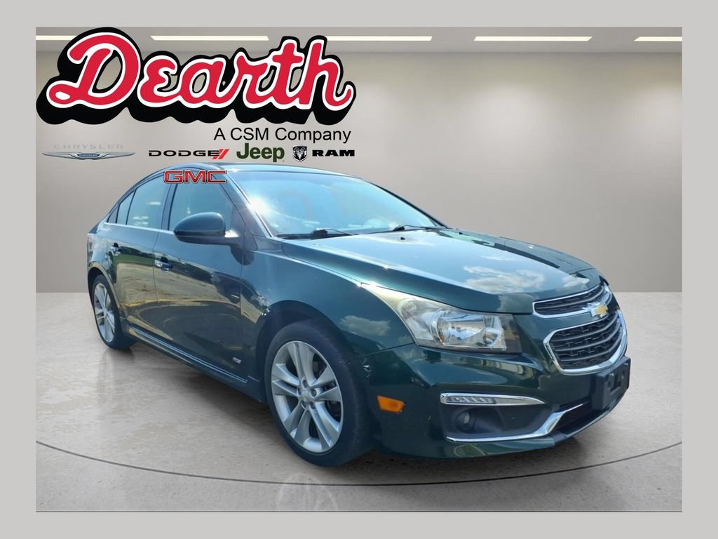 Used 2015 Chevrolet Cruze LTZ w/ Sun, Sound and Sport Package