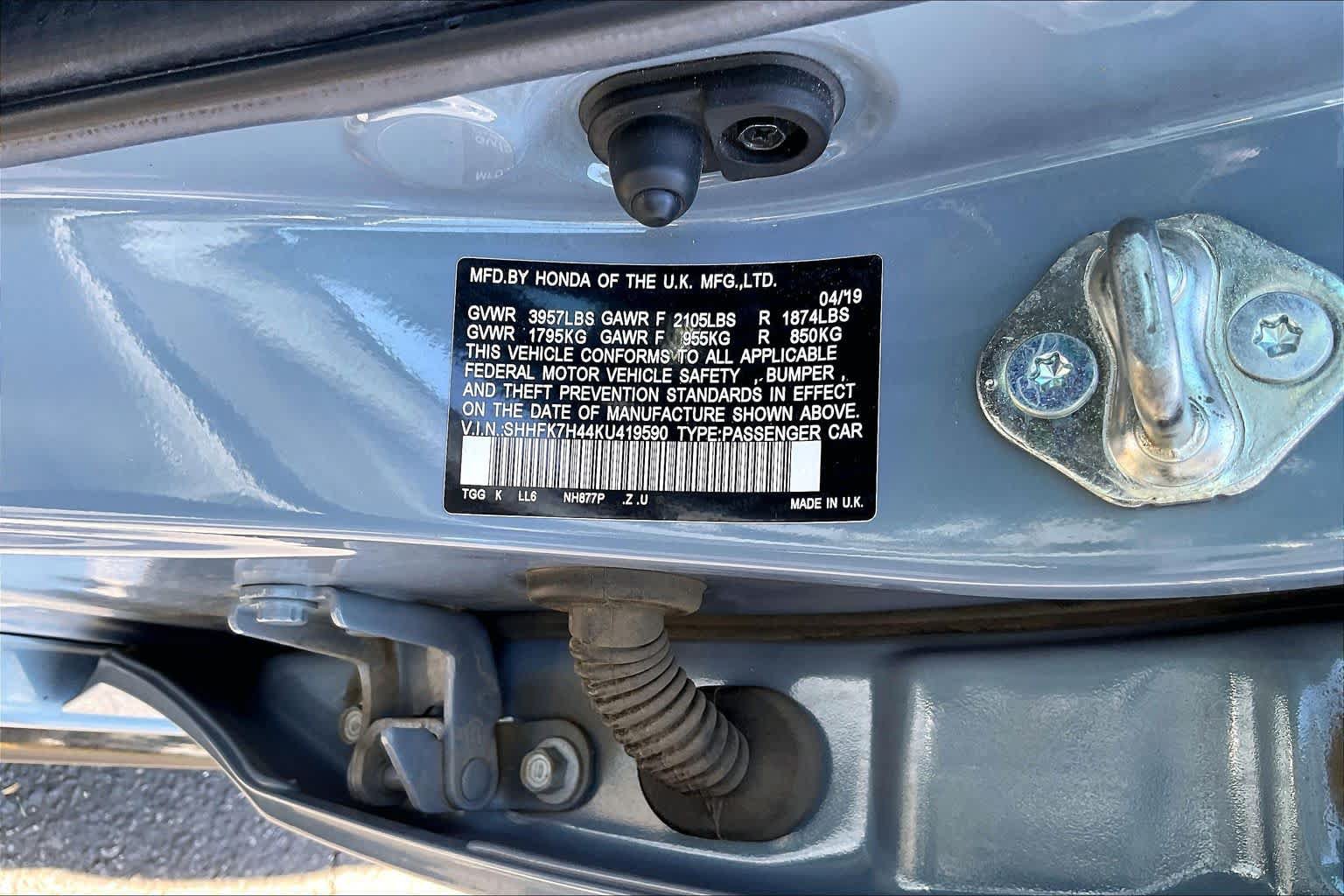 Used 2019 Honda Civic Sport image 34