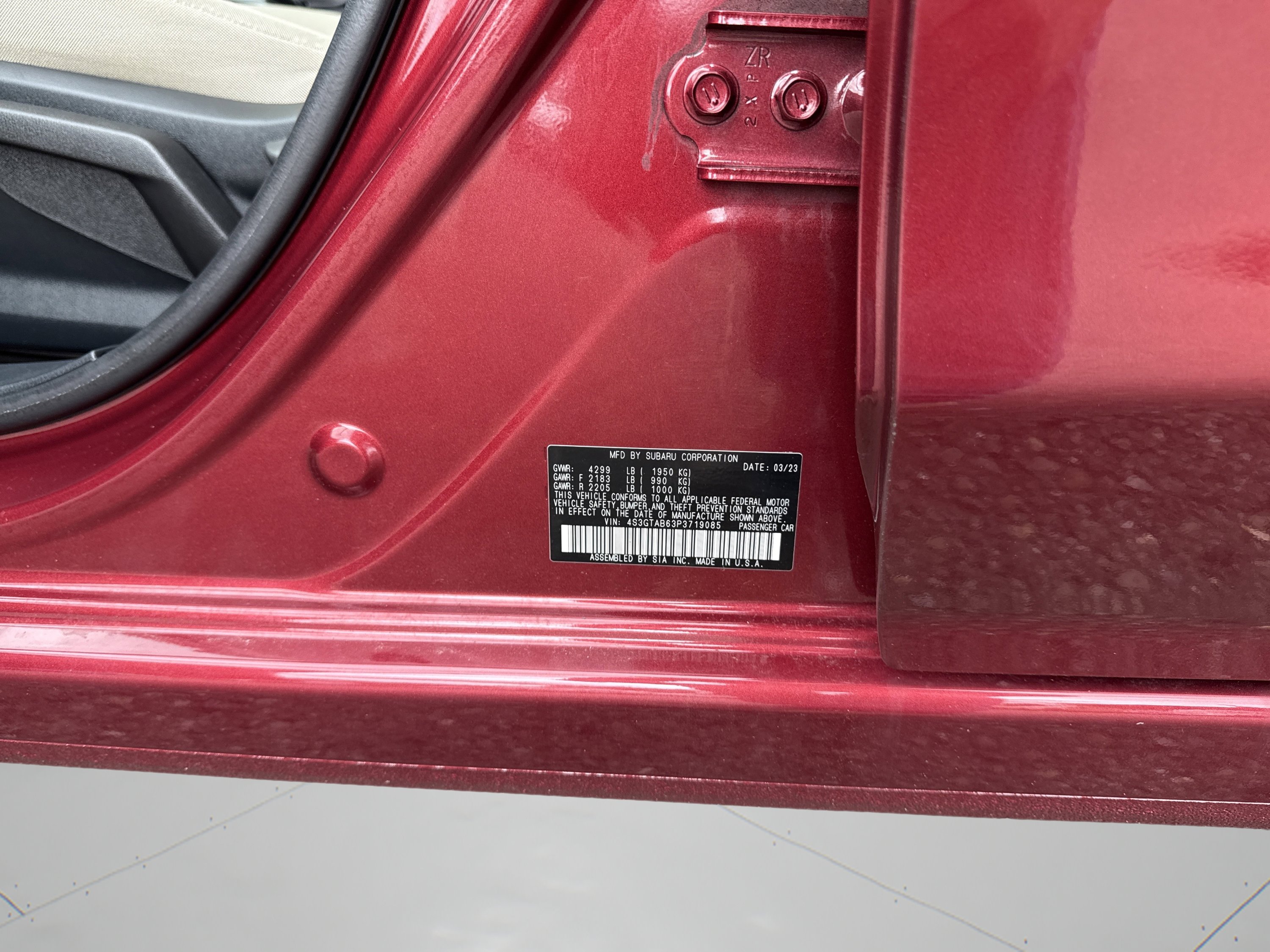 Used 2023 Subaru Impreza 2.0i AWD/4WD image 16