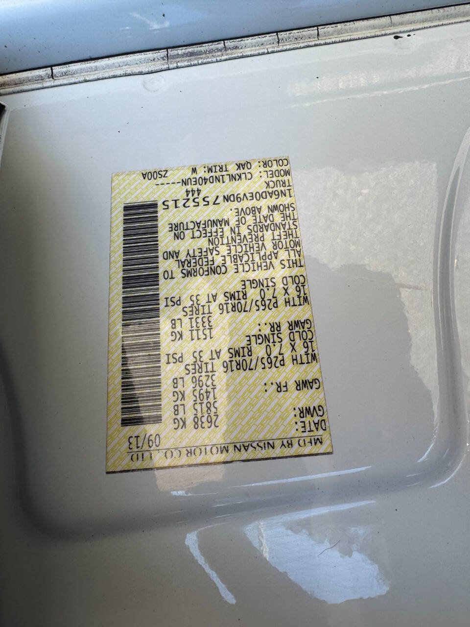 Used 2013 Nissan Frontier S image 24