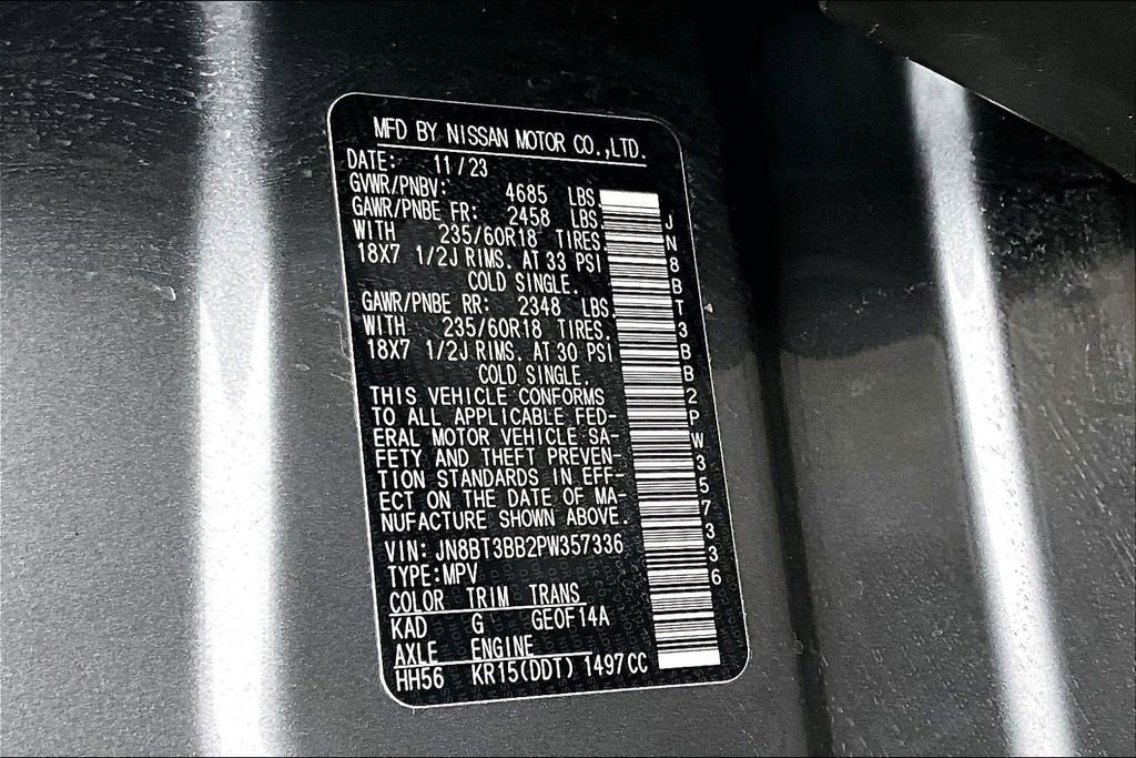 Used 2023 Nissan Rogue SV image 34