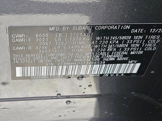 New 2026 Subaru Ascent Touring w/ Popular Package #2 image 17