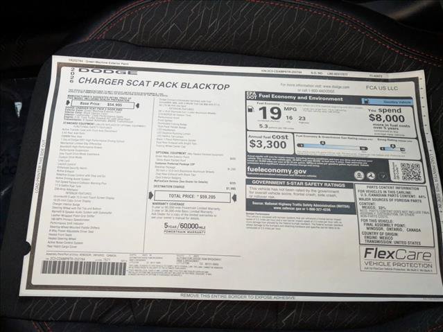 New 2026 Dodge Charger Scat Pack w/ Blacktop Package AWD/4WD image 17