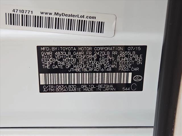 Used 2015 Lexus GS 350 w/ F Sport Package image 22