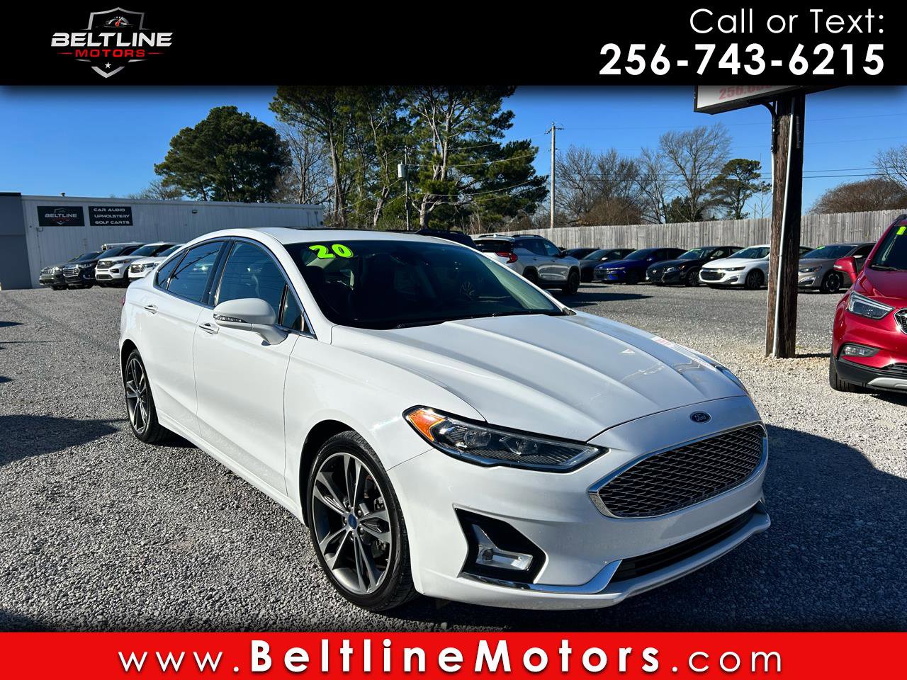 Used 2020 Ford Fusion Titanium image 1
