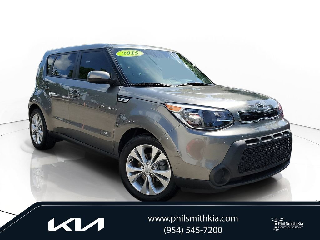 Used 2015 Kia Soul + w/ Audio Package FWD image 1