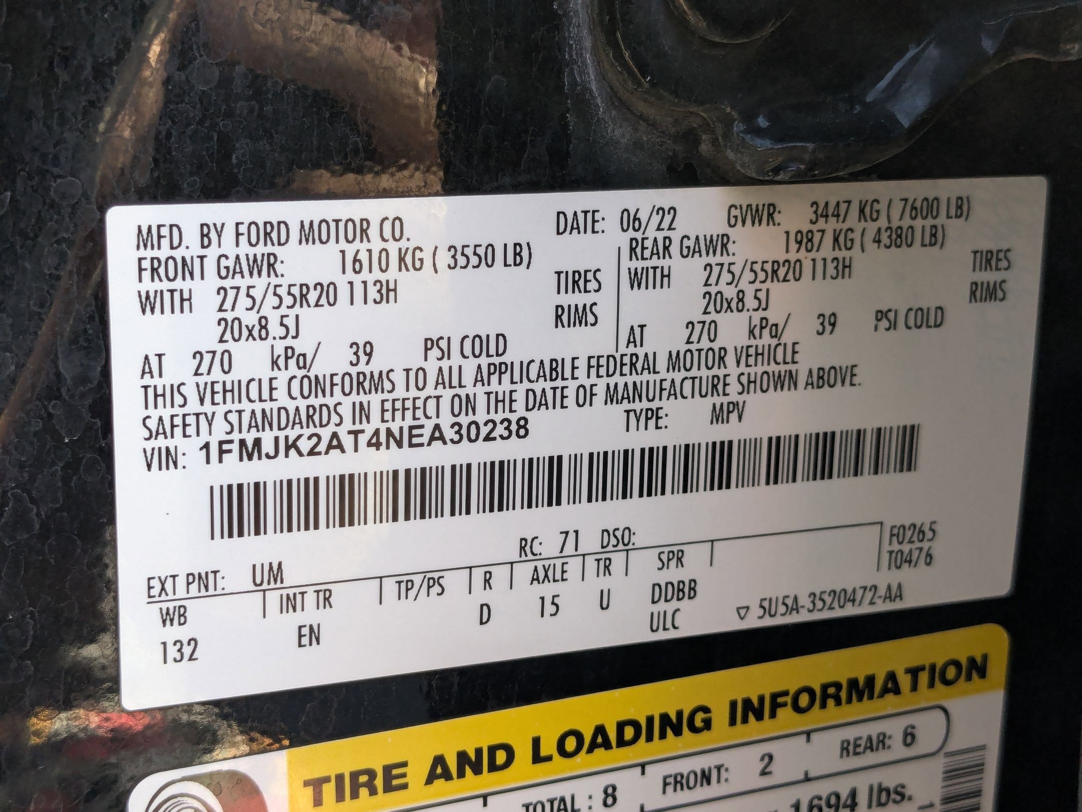 Used 2022 Ford Expedition Max Limited image 34