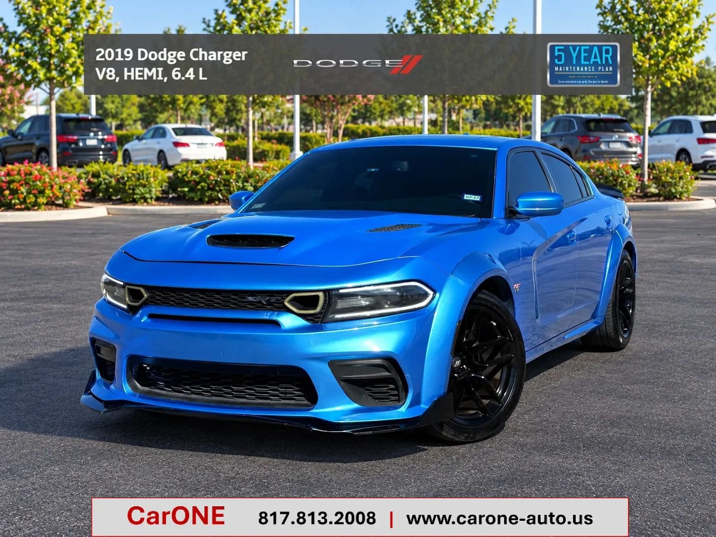 Used 2019 Dodge Charger Scat Pack w/ Plus Group RWD image 1