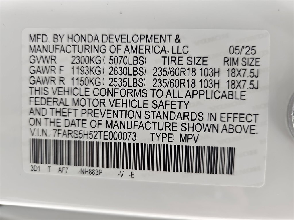 New 2026 Honda CR-V Sport image 44