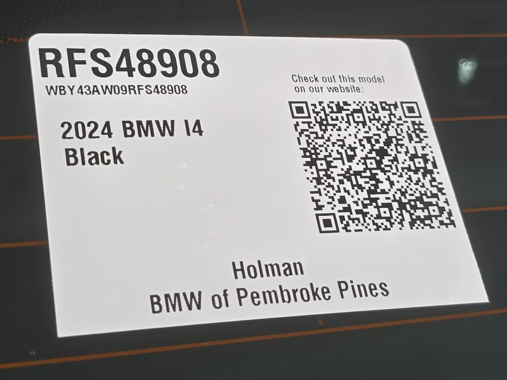 Certified 2024 BMW i4 eDrive35 w/ Convenience Package RWD image 23