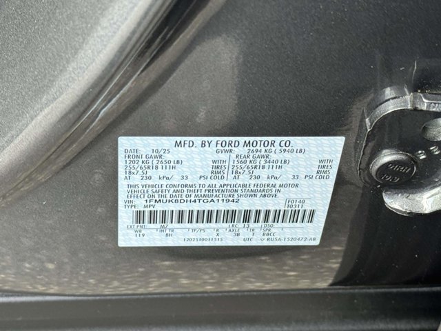 Used 2026 Ford Explorer Active AWD/4WD image 22