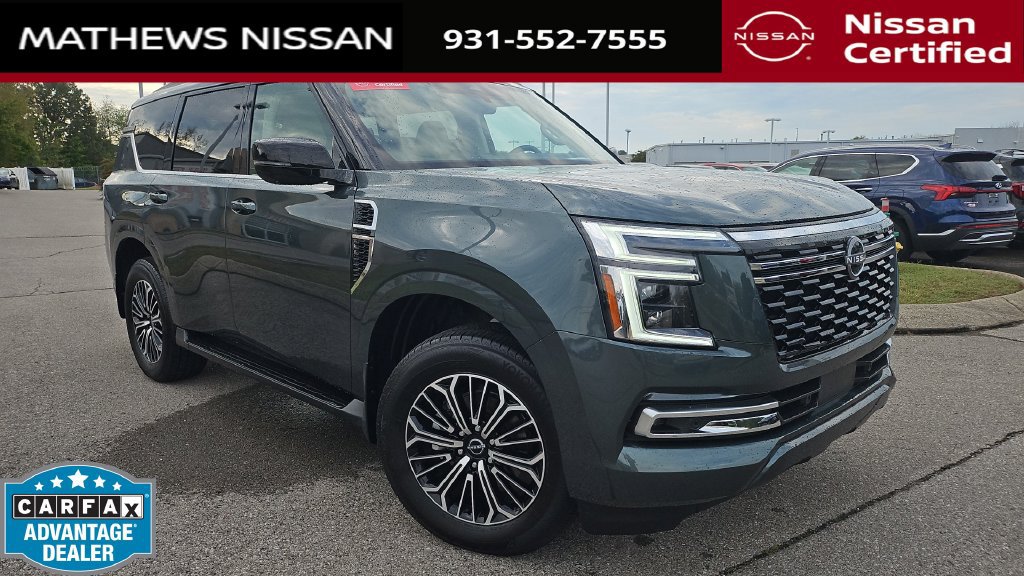 Certified 2025 Nissan Armada Platinum w/ Convenience Package RWD image 1