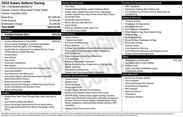 Used 2024 Subaru Solterra Touring w/ Touring Package image 36