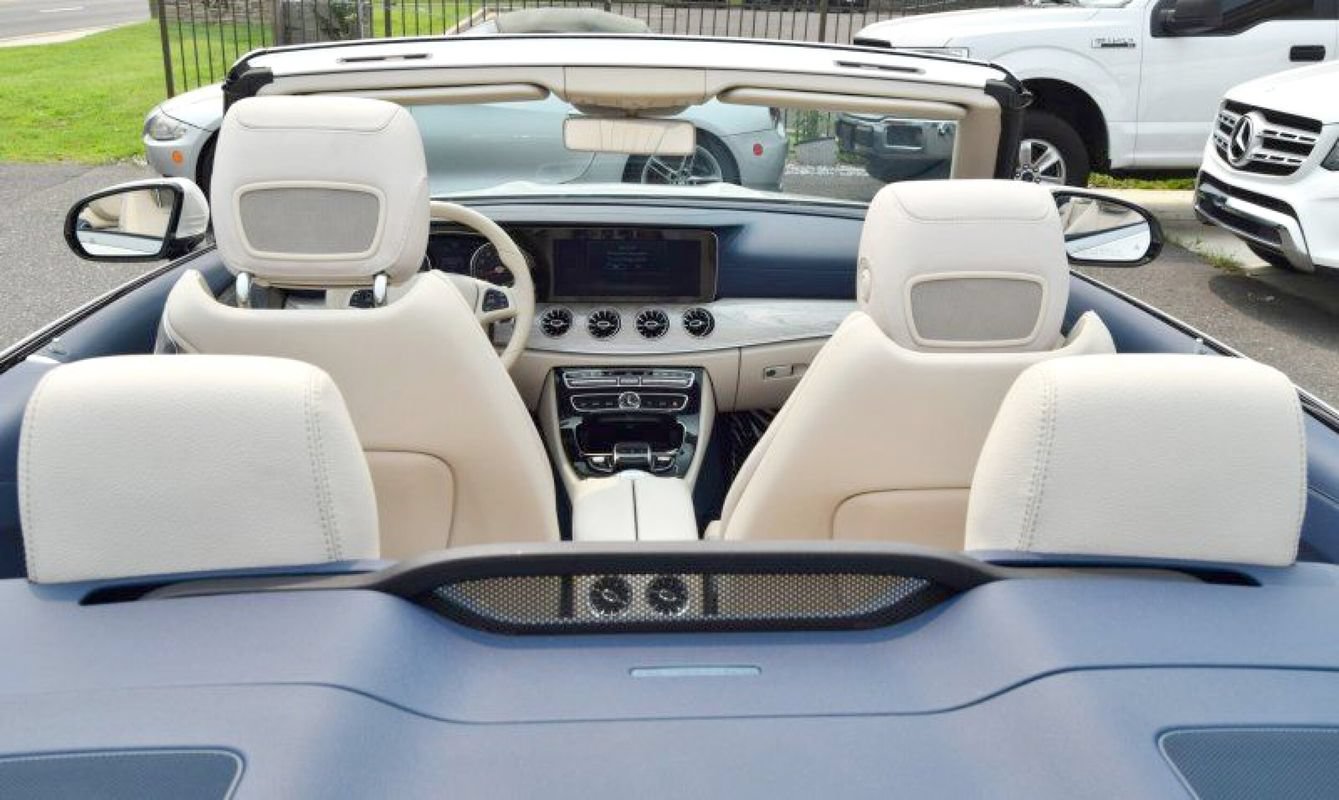 Used 2018 Mercedes-Benz E 400 4MATIC Cabriolet w/ Premium 2 Package (Q02) image 13