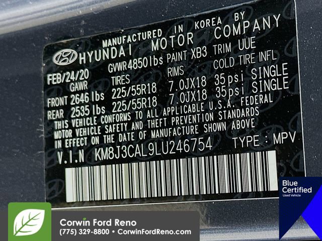 Used 2020 Hyundai Tucson Limited w/ Cargo Package image 35