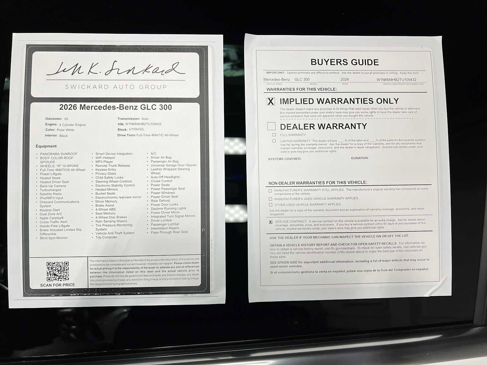 Certified 2026 Mercedes-Benz GLC 300 4MATIC image 43