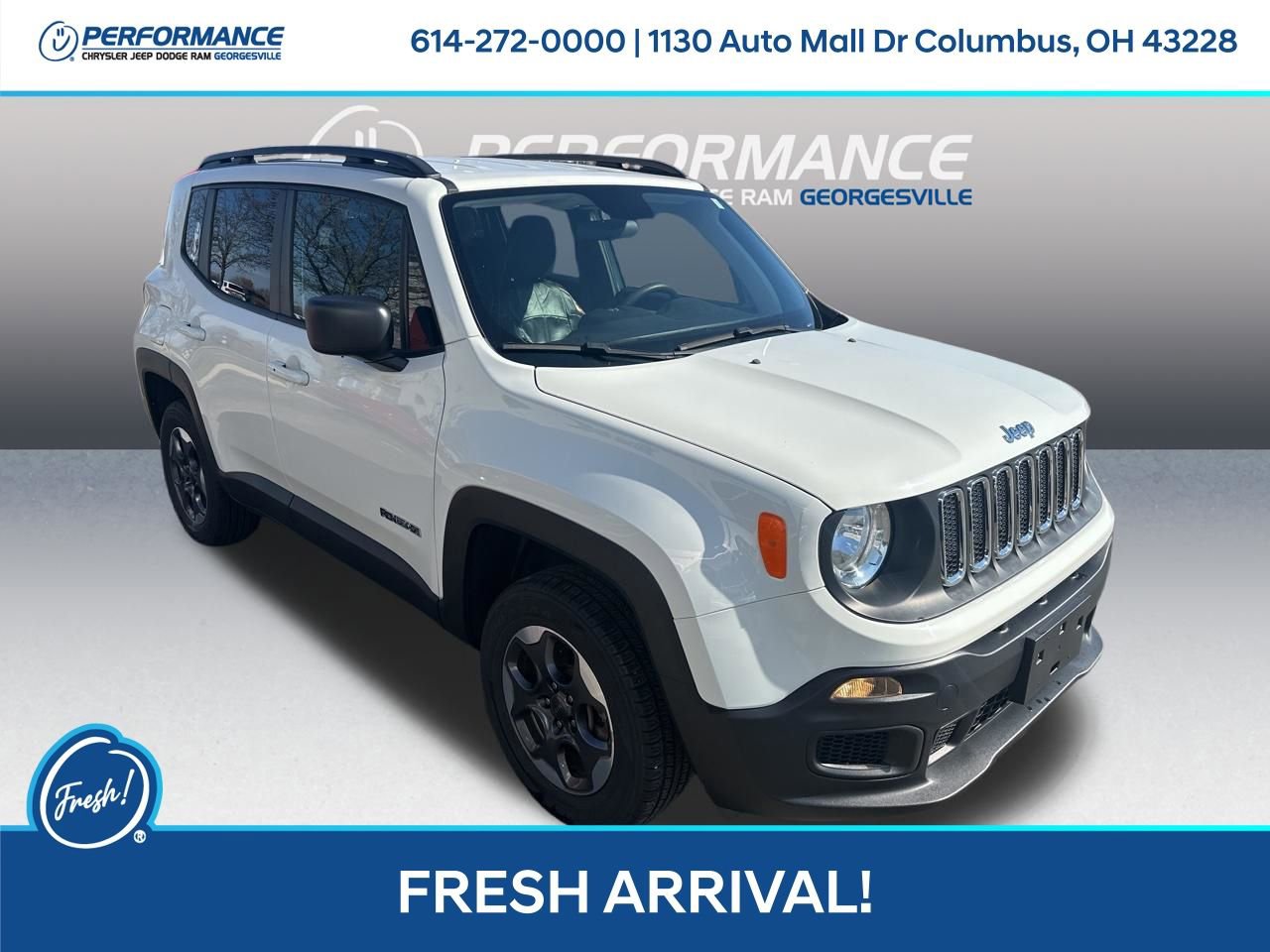 Used 2018 Jeep Renegade Sport w/ Power & Air Group