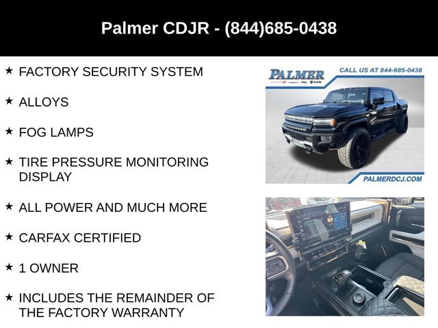 Used 2025 GMC Hummer EV 3X w/ Battery Pack, 24 Module Pack AWD/4WD image 24
