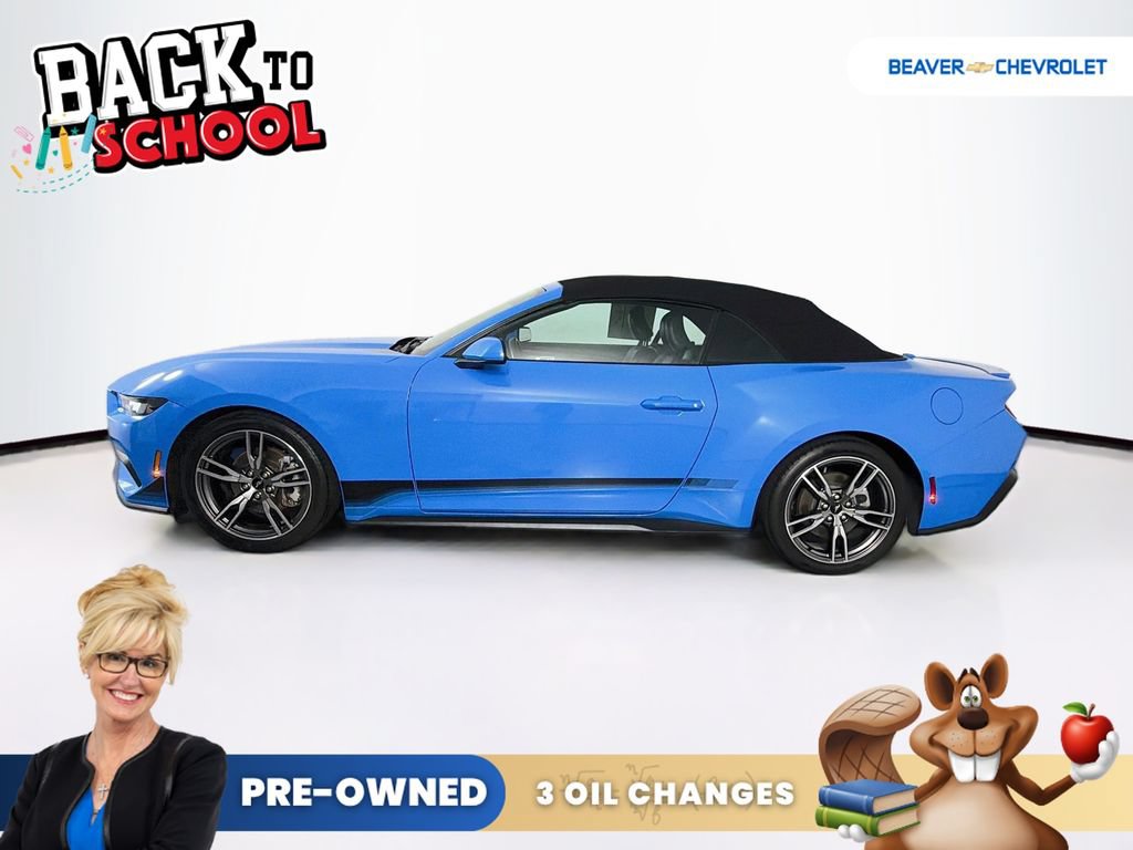 Used 2024 Ford Mustang Premium w/ Wheel & Stripe Package RWD image 4