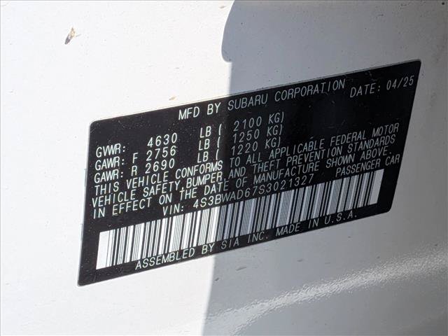 Certified 2025 Subaru Legacy Premium AWD/4WD image 24