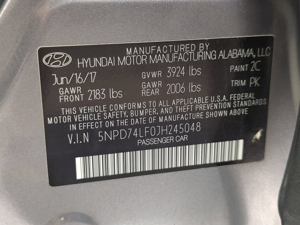 Used 2018 Hyundai Elantra SE FWD image 28