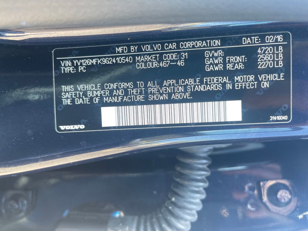 Used 2016 Volvo S60 T5 Premier FWD image 30